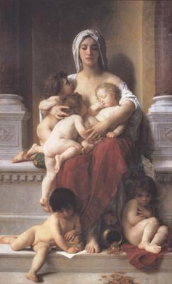 Adolphe William Bouguereau Charity (mk26) china oil painting image